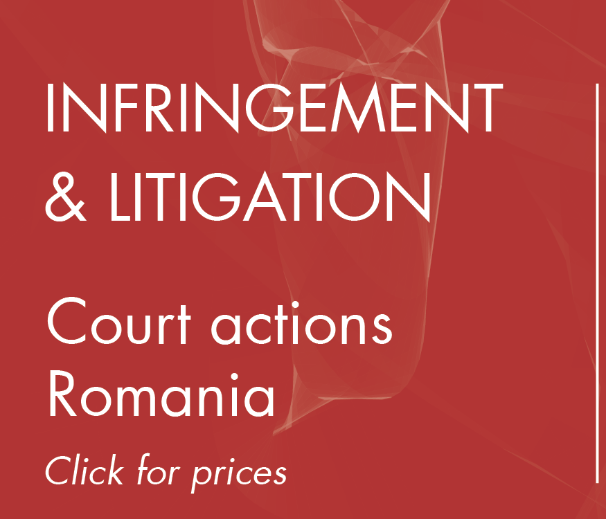 infringement and litigation, court actions romania